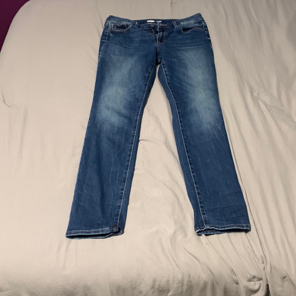 Old navy pop icon skinny mid rise